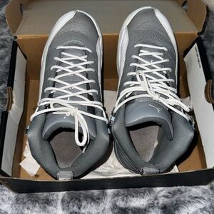 Jordan 12 Retro Cool Gray Sneakers